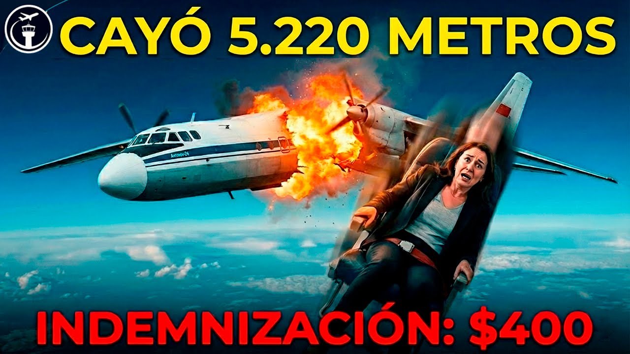 LA MUJER QUE CAYÓ 5200 METROS y sobrevivió. La historia oculta del vuelo Aeroflot 811
