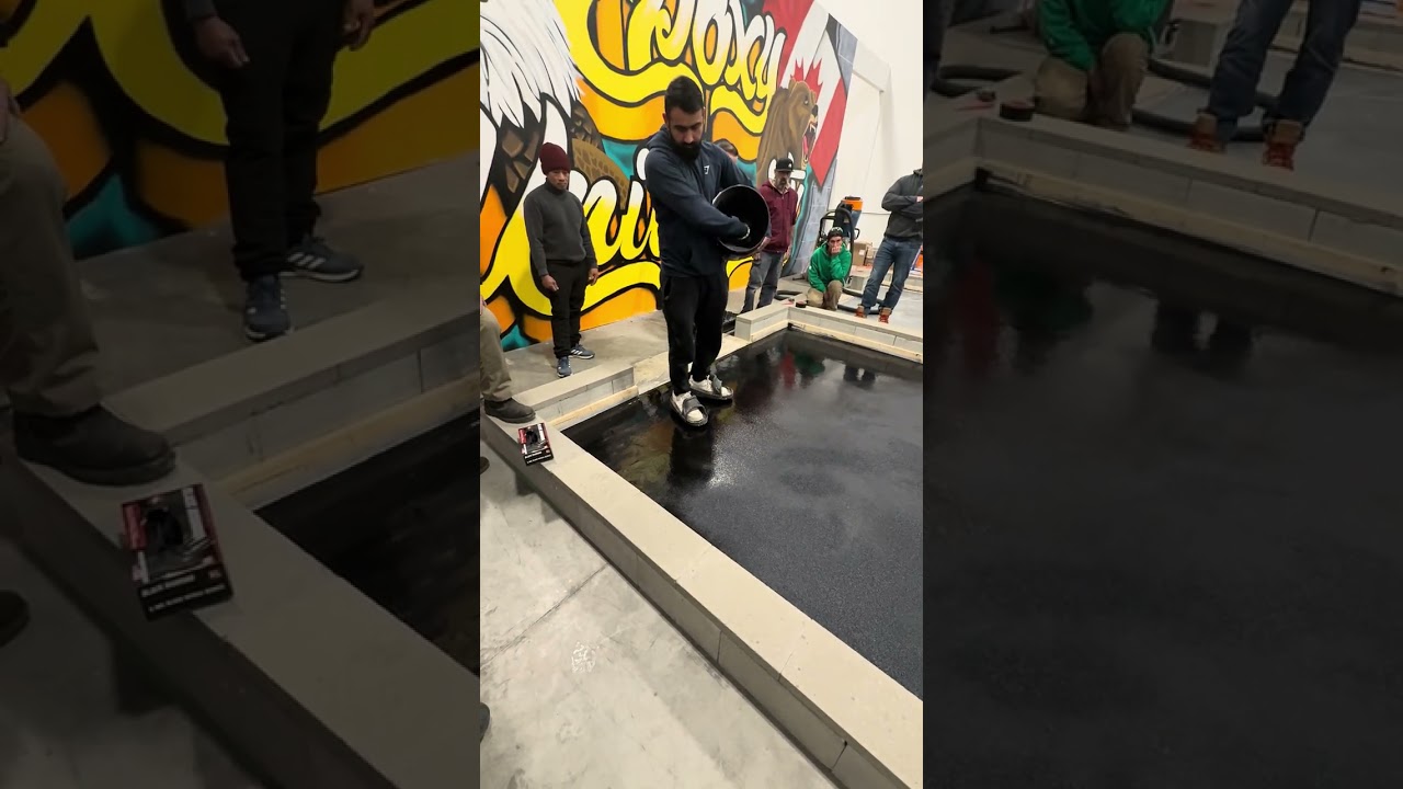 Epoxy Throwing the Flakes