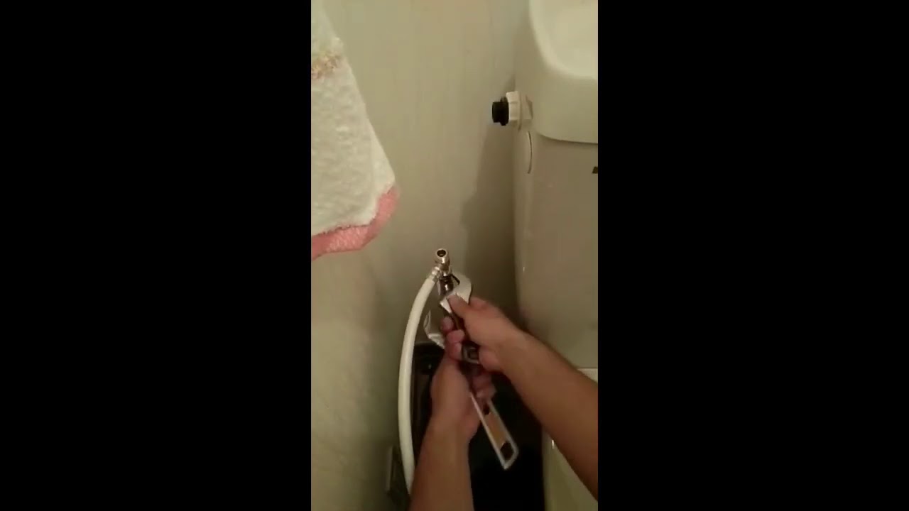 How to install a washlet in Japan