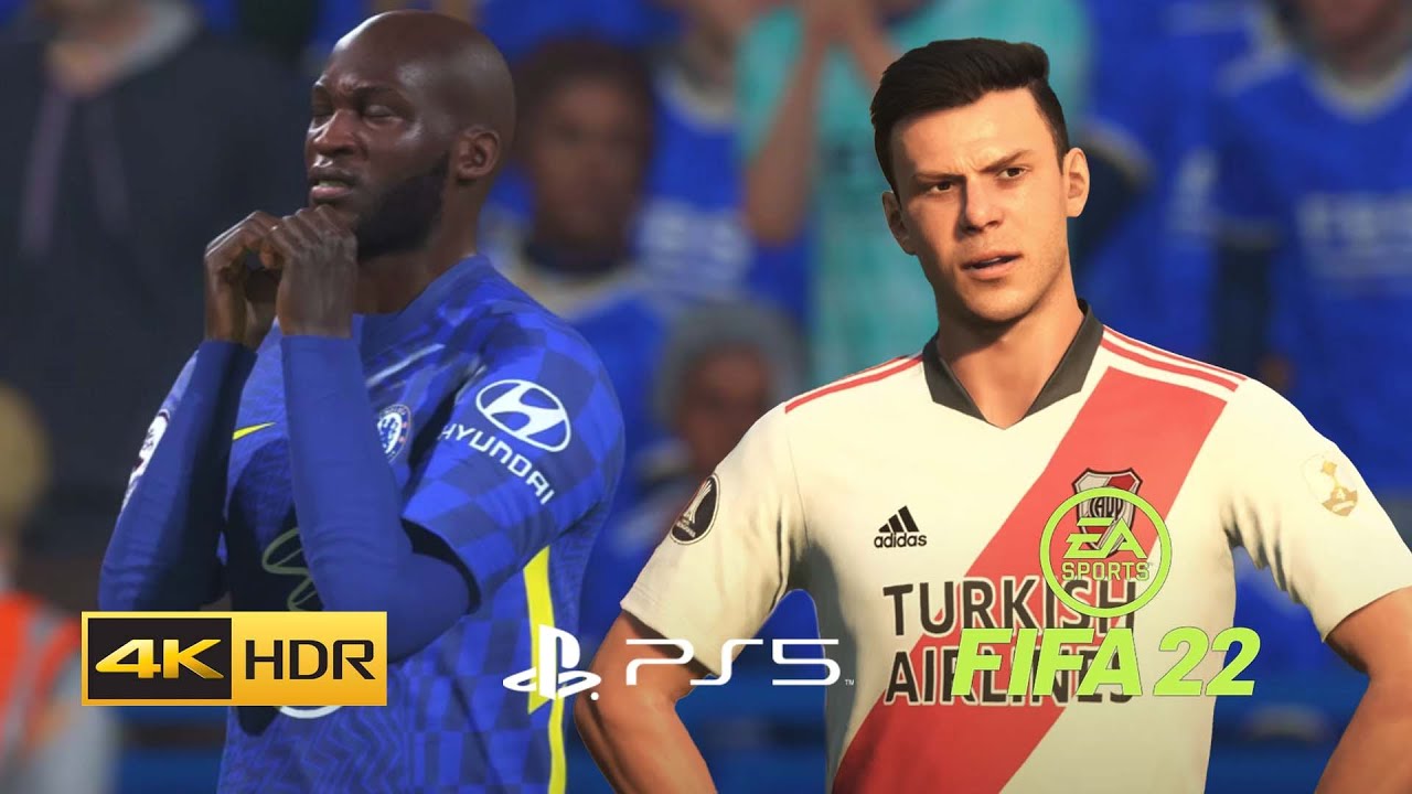 FIFA 22 PS5 - RIVER PLATE vs CHELSEA - 4K60FPS NEXT-GEN GAMEPLAY