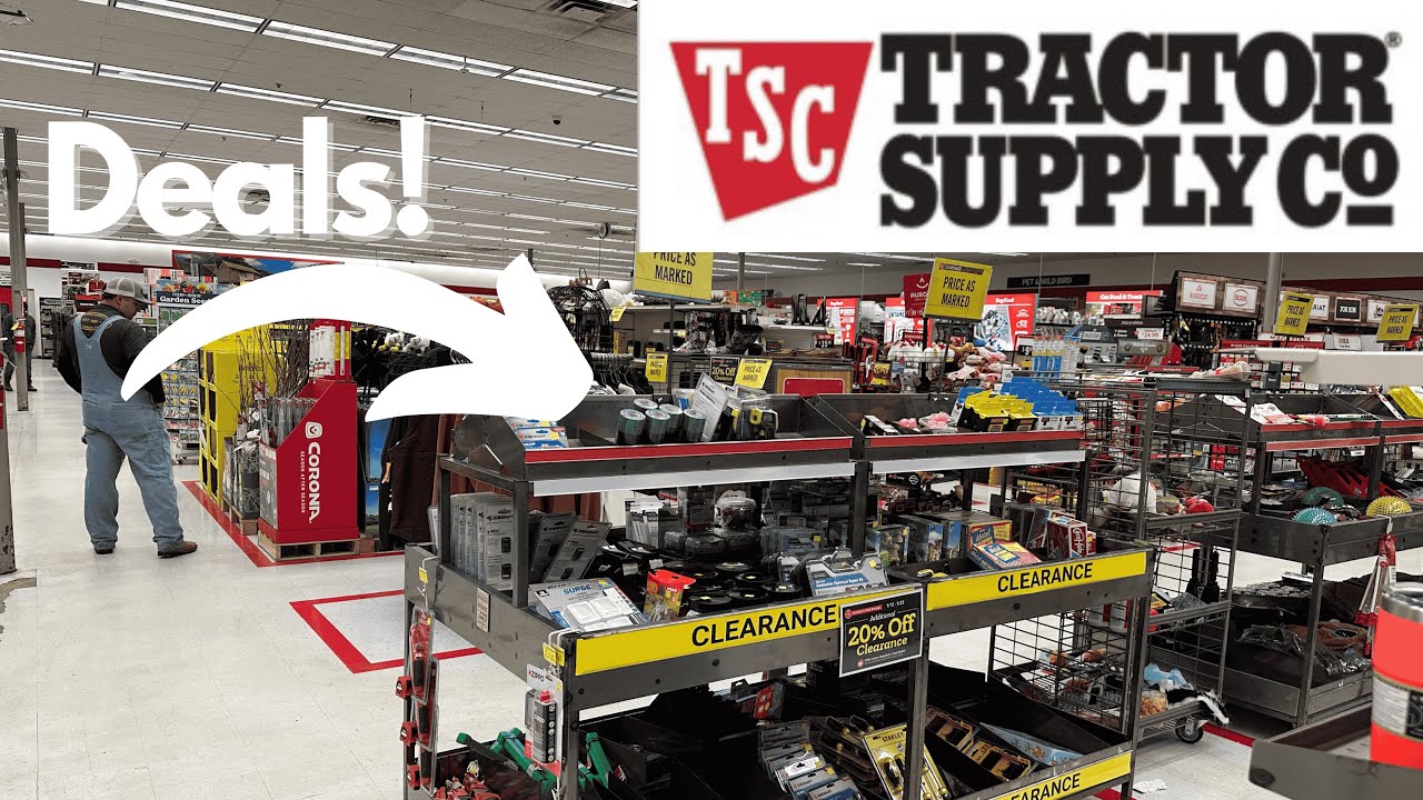 Tractor Supply January Clearance Deals!
