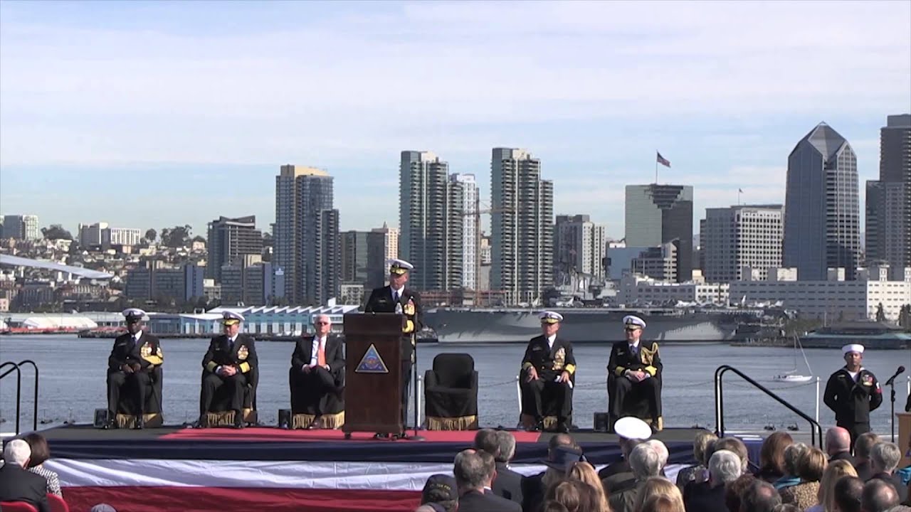 CNAF Change of Command