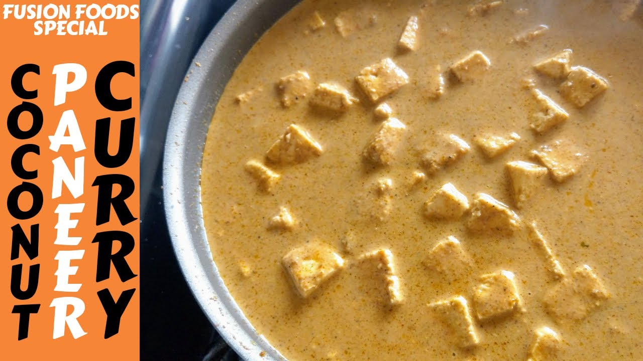 Paneer in Coconut milk Curry | Paneer gravy | Coconut Paneer recipe | Best side dish for Chapati