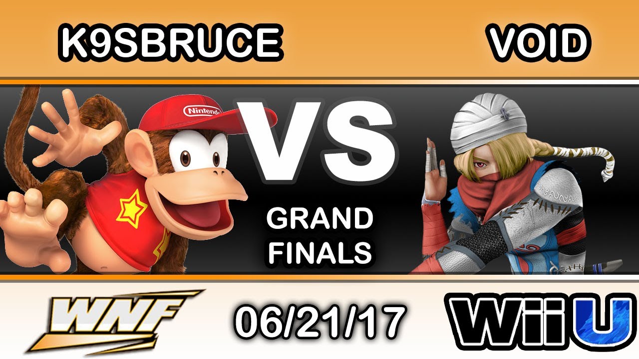 WNF 2.7 - MF | LH | K9sbruce (Diddy Kong) Vs. CLG | VoiD (Sheik) Grand Finals