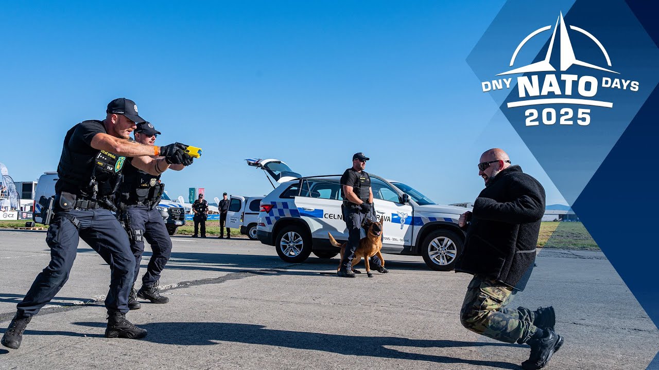 Dny NATO 2025 - mobilní dohled Celní správy