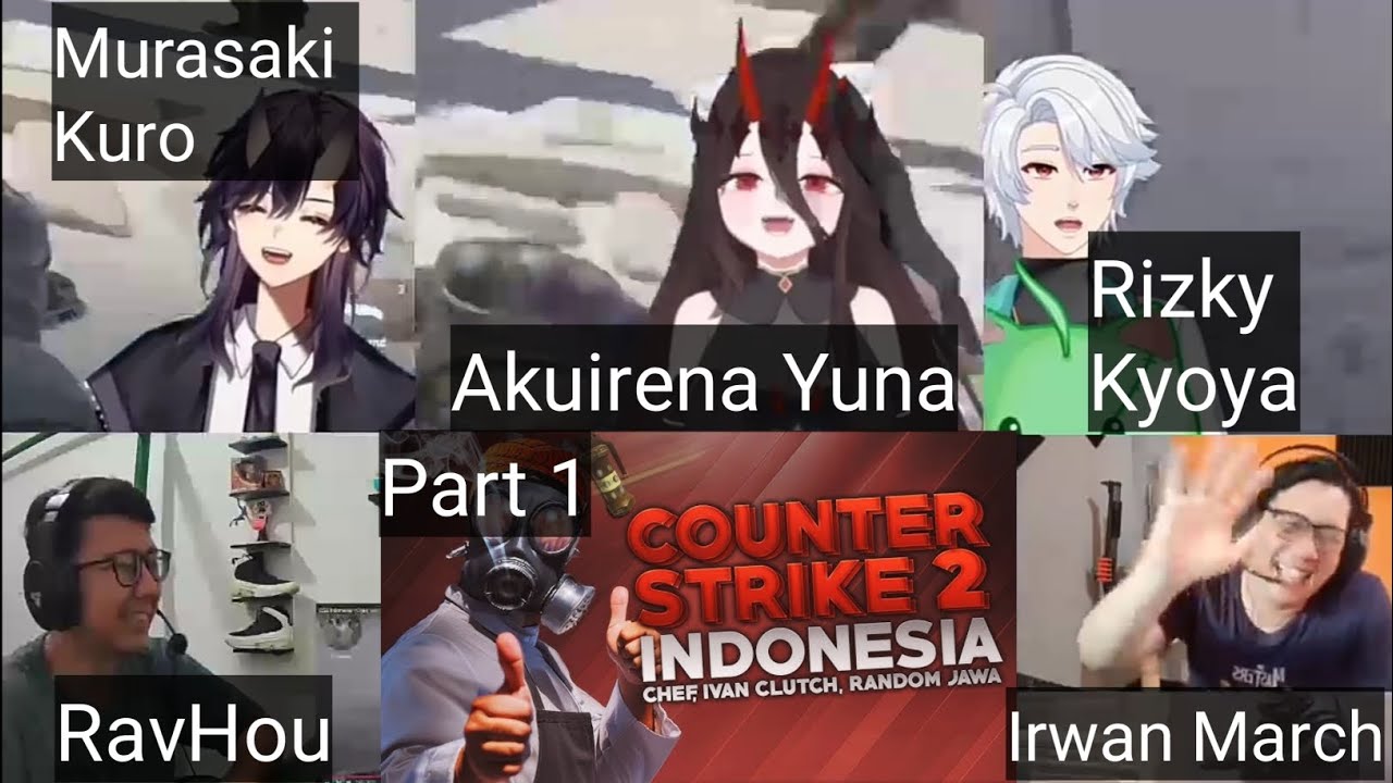 Reaction Mashup Milyhya CS2 Indonesia - Chef, Ivan Clutch, Random Jawa Part 1