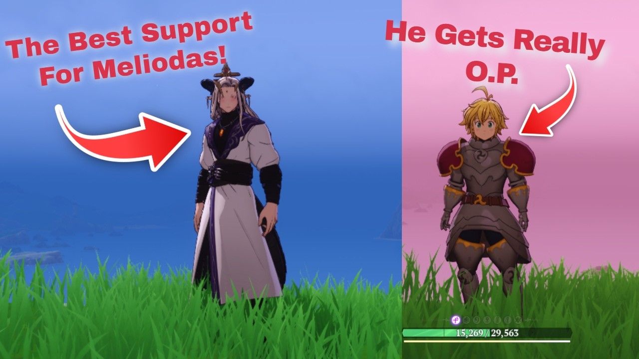 The Best Support For Meliodas! Drake Makes Meliodas O.P. - Seven Deadly Sins Origin