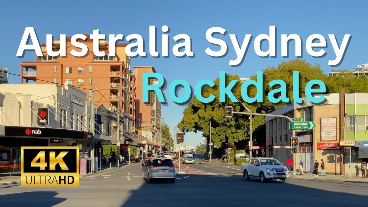 【4K Walk】Walking in Rockdale on a Sunny Day in Sydney Australia 2023