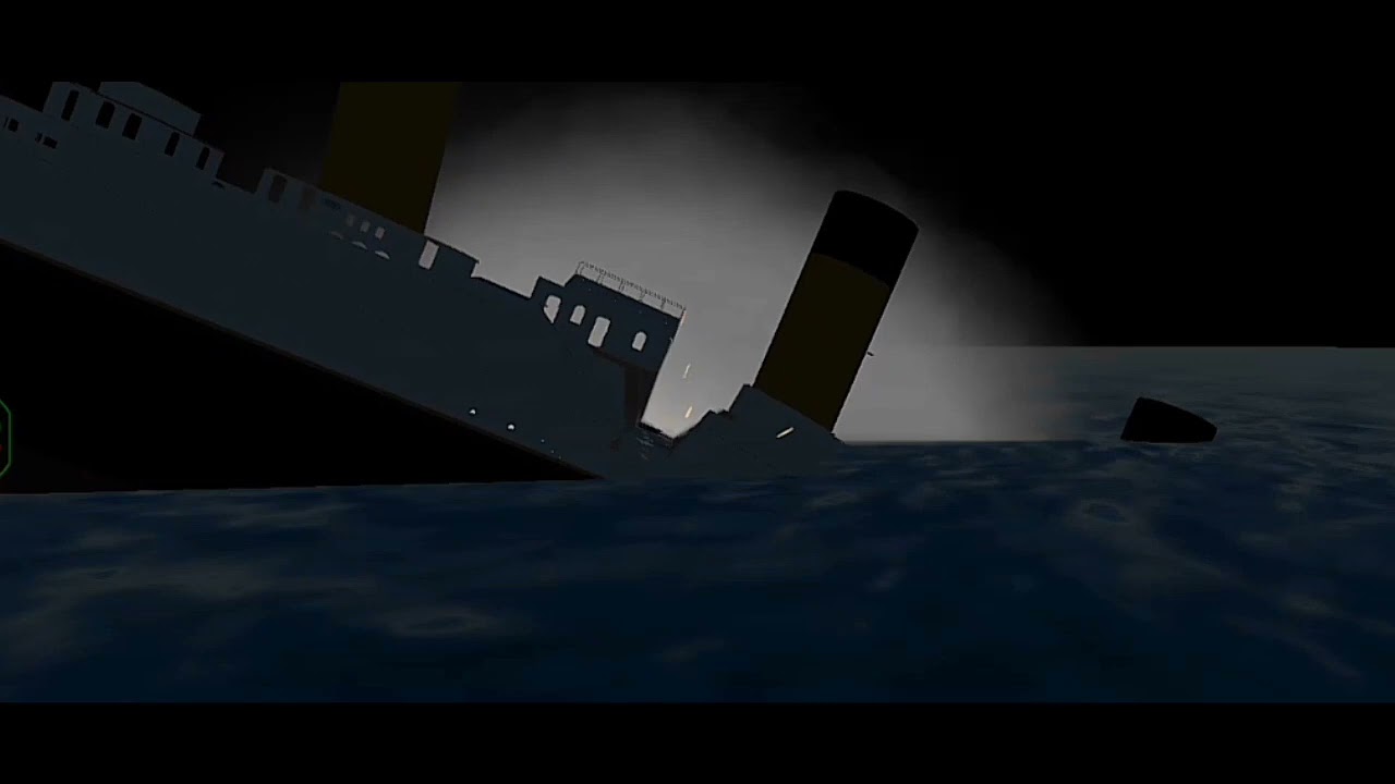 Titanic 1997 - Ship Splits Scene Recreation In Ocean Liner Simulator