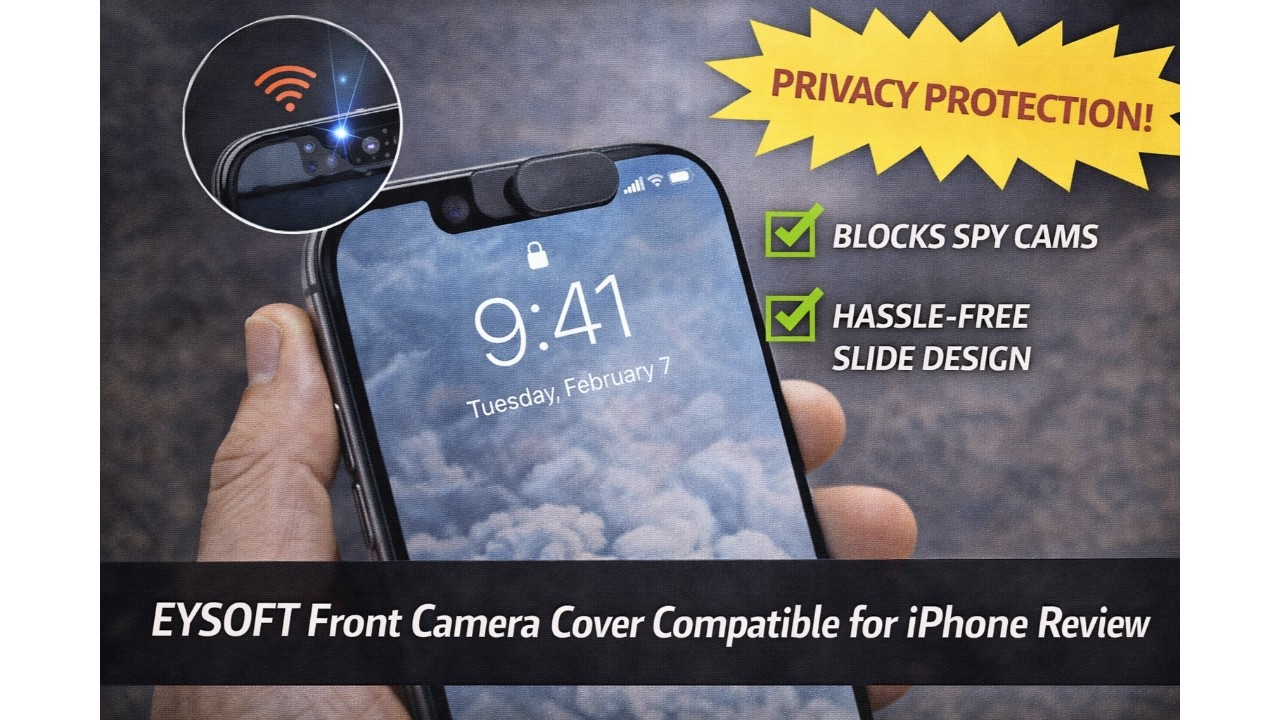 📱 EYSOFT Front Camera Cover Compatible for iPhone Review 🛡️