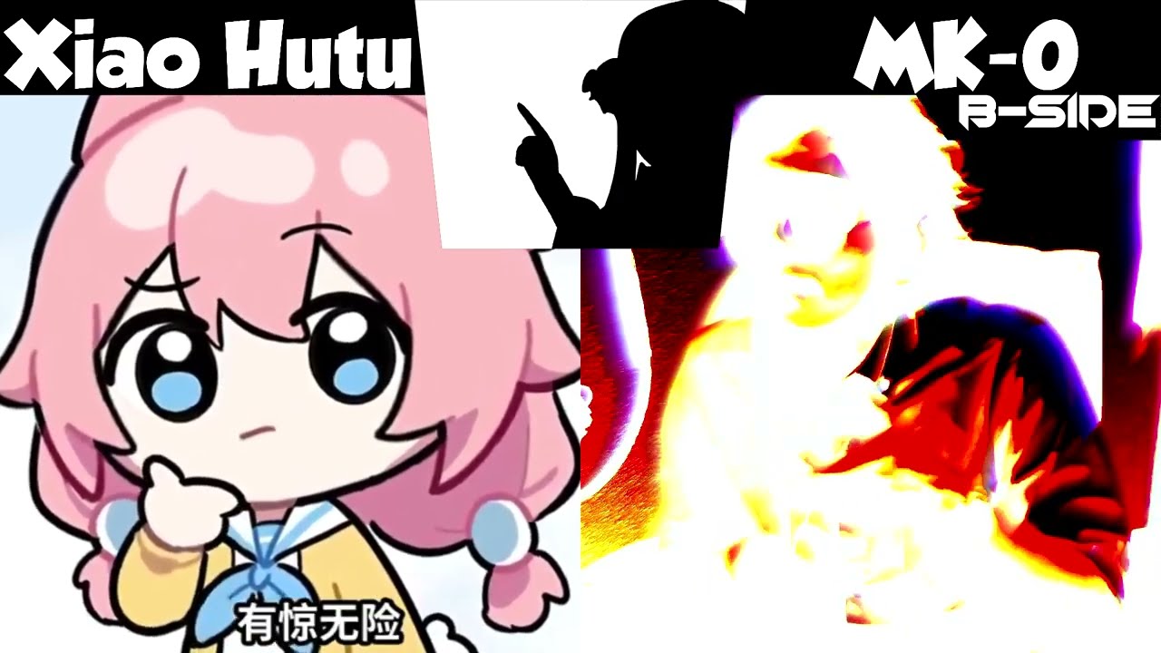 Xiao Hutu vs Shadow's H MK-0 Side-B #ボイパ対決 Bad Apple!!