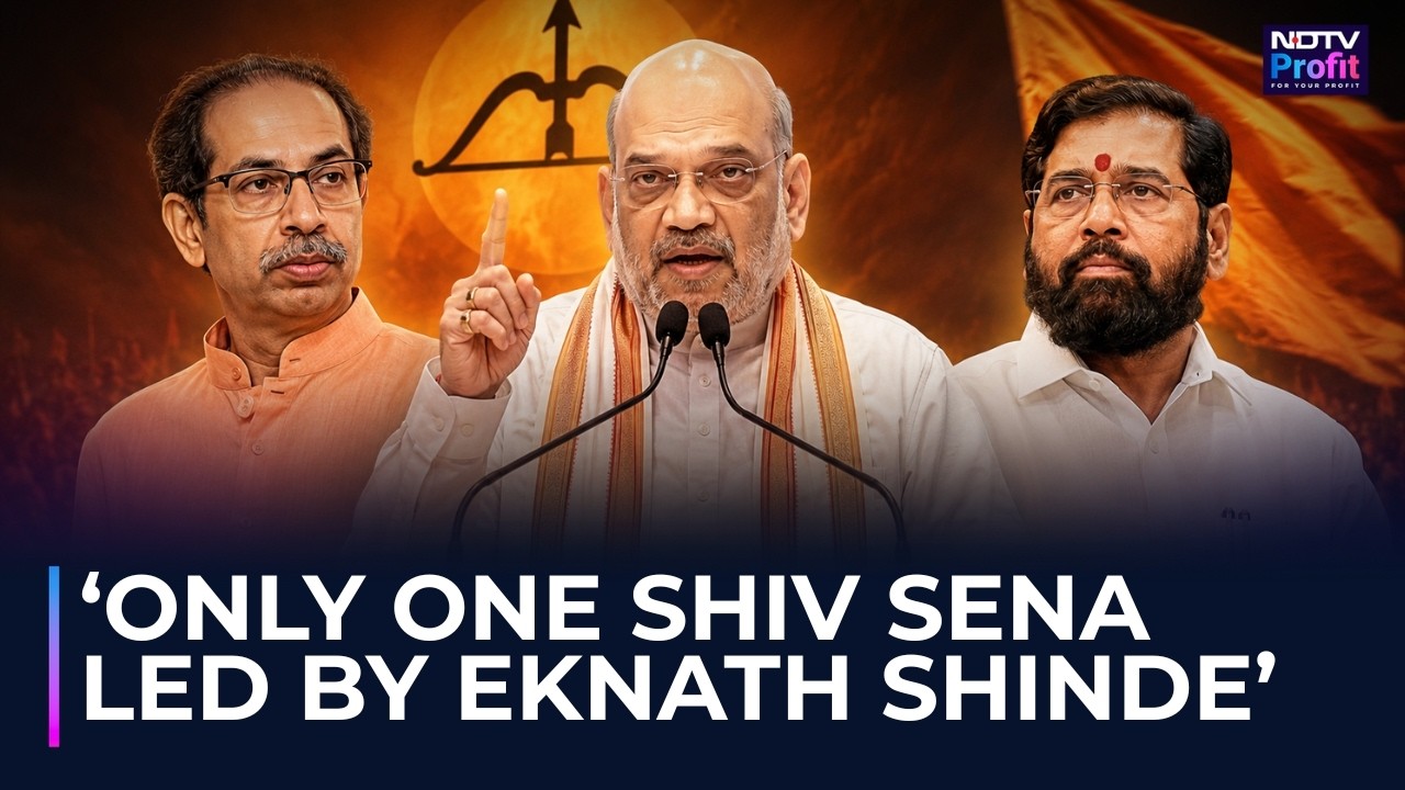 Amit Shah Declares Shinde&rsquo;s Sena The 'Only Shiv Sena' In Maharashtra