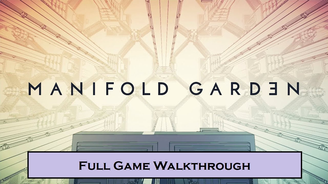 Manifold Garden - Full Game Walkthrough (God Cubes) [No Commentary]