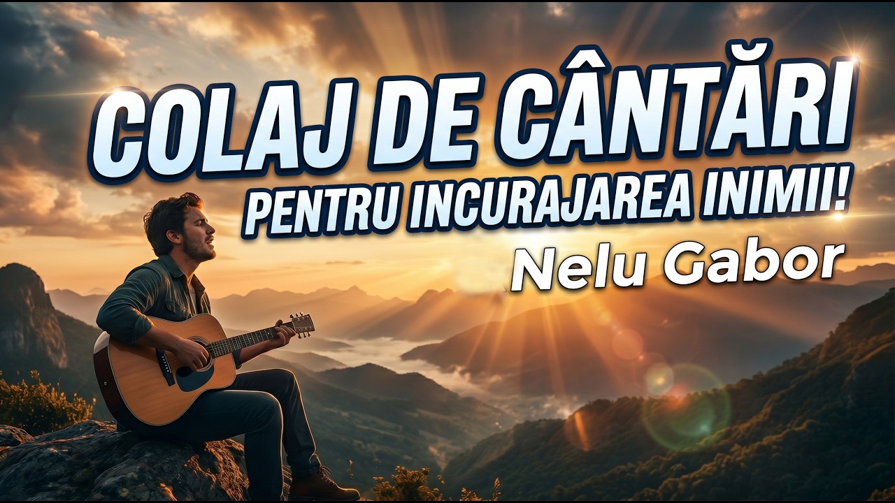 NELU GABOR. COLAJ CU CANTARI CRESTINE PENTRU INCURAJAREA INIMII SI SUFLETULUI.