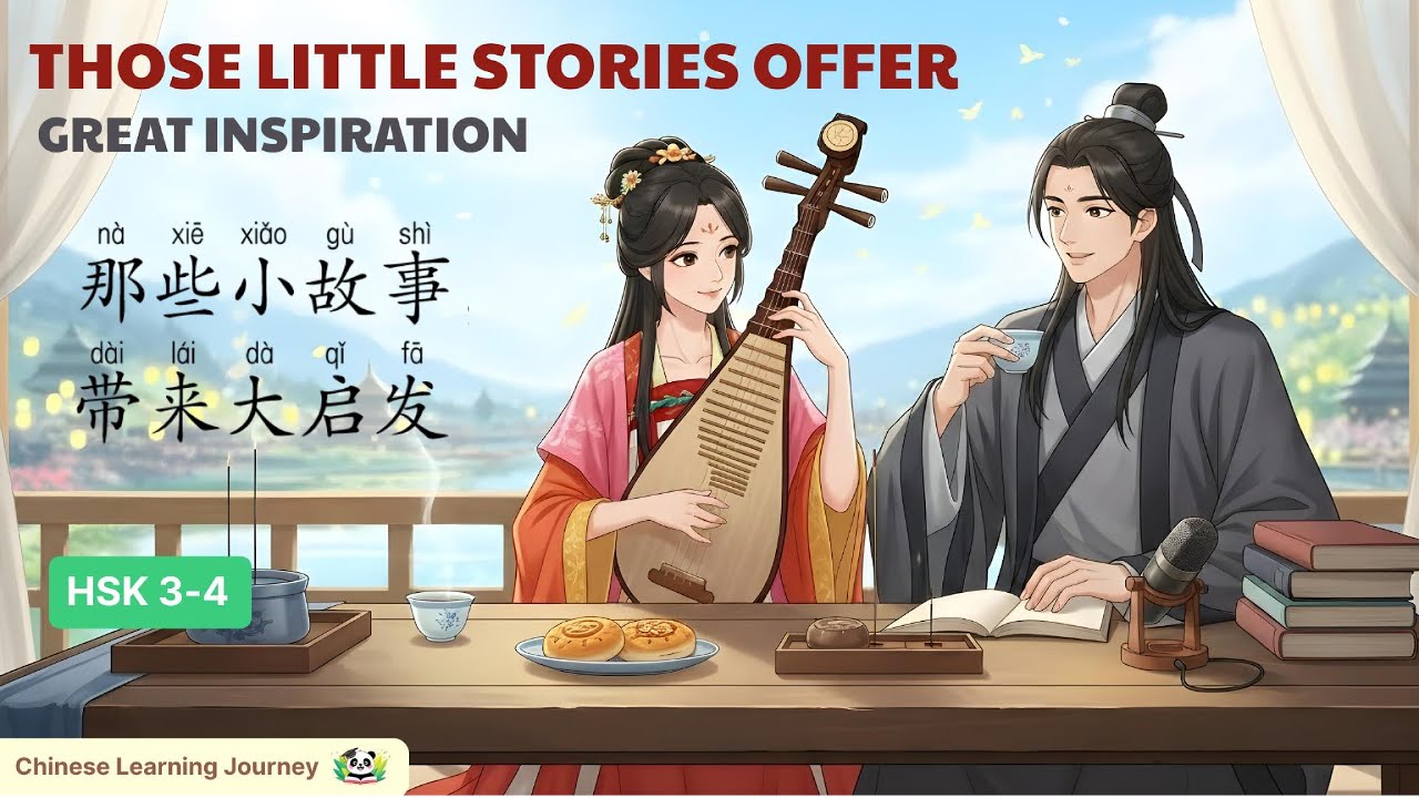[HSK 3-4]  如何克服焦虑和生活压力 - Those Little Stories Offer Great Inspiration| Practice Listening To Chinese