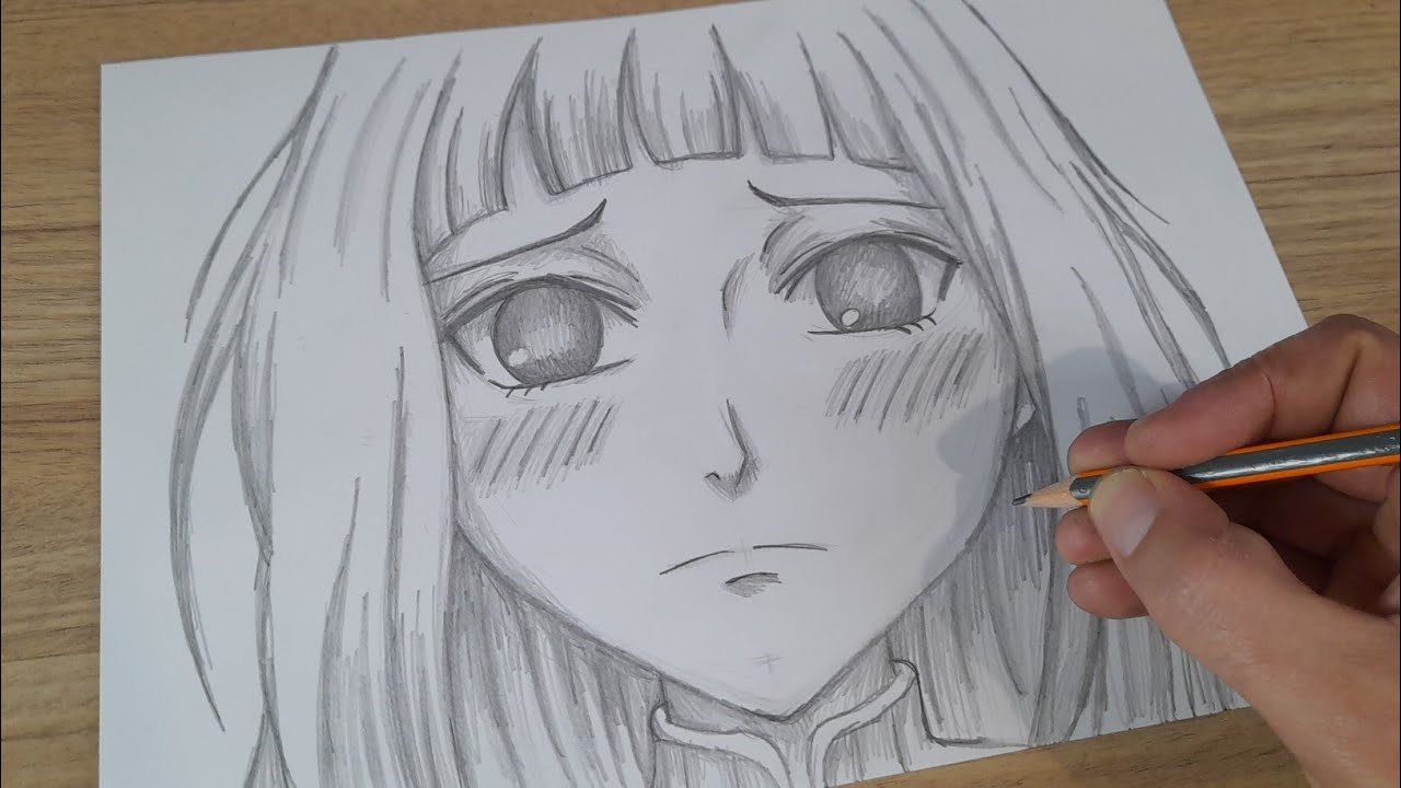 FACIL DE DESENHAR COMO DESENHAR a HINATA