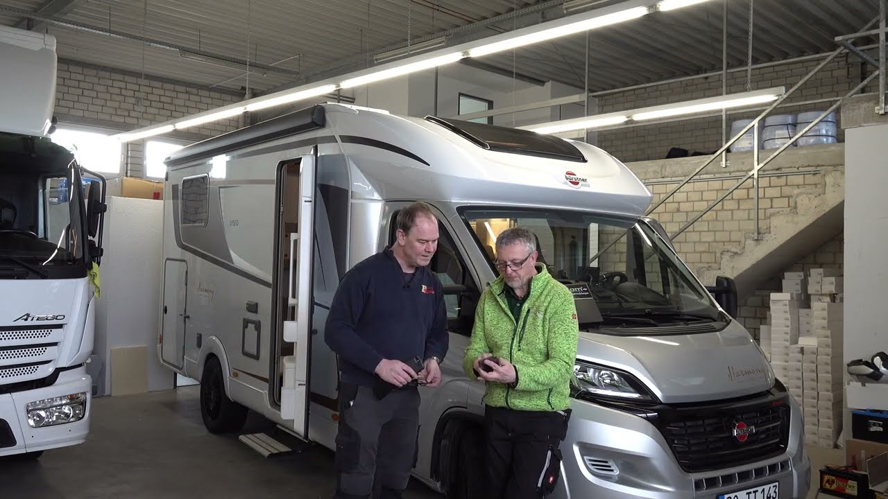 Bürstner Lyseo Harmony line mit der gewichtsoptimierten Lösung für Anwendungen ohne 230V