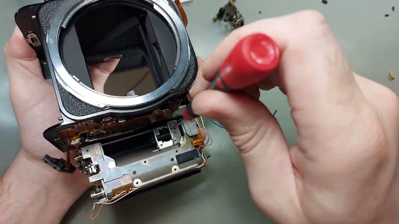 Pentax 67 II 67II shutter mechanism repair
