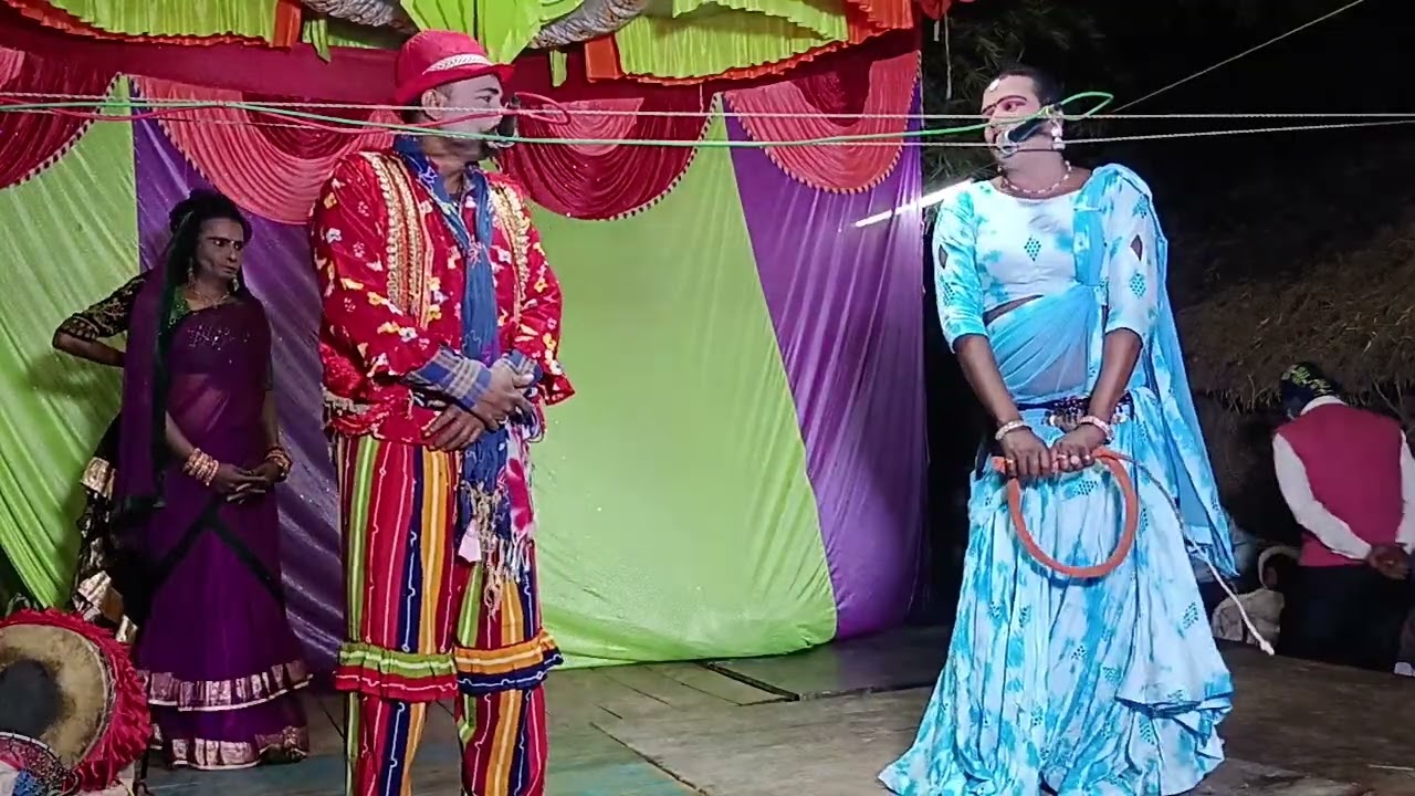 घबरणायो ना सुगनाआईत है घबरणायो? चेतराम जोकर और धनीराम डांसर? कहरवा नाच पार्टी SK blp Nautanki