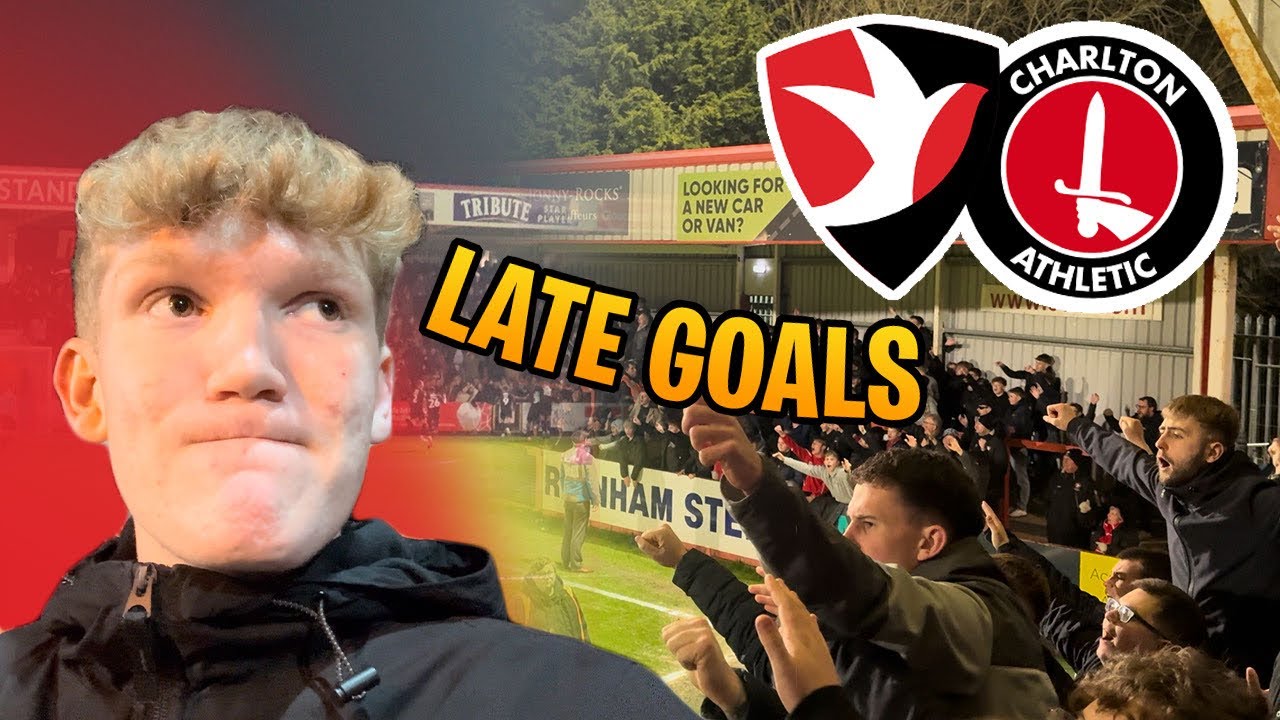 Embarrassing End To The Game! Cheltenham Town Vs Charlton Athletic Matchday Vlog