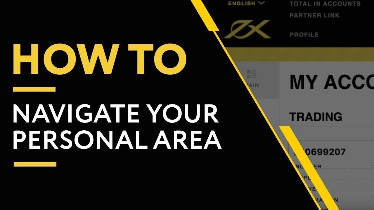 How To Navigate Your Personal Area | Exness