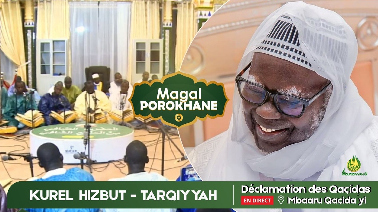 🔴Suivez en direct Déclamation Qaça'ids Magal Porokhane 2026 / 1447.h Mbaaru Qaçida yi