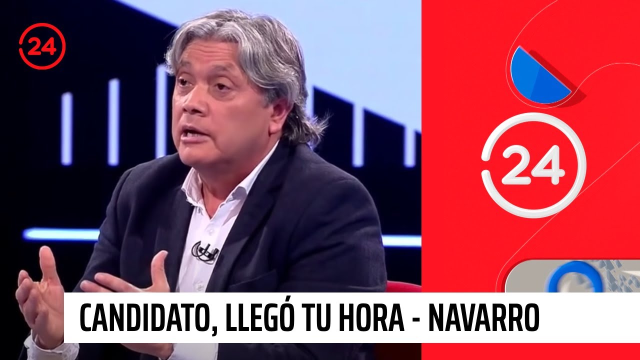Candidato, llegó tu hora - Alejandro Navarro | T1E3 | 24 Horas TVN Chile
