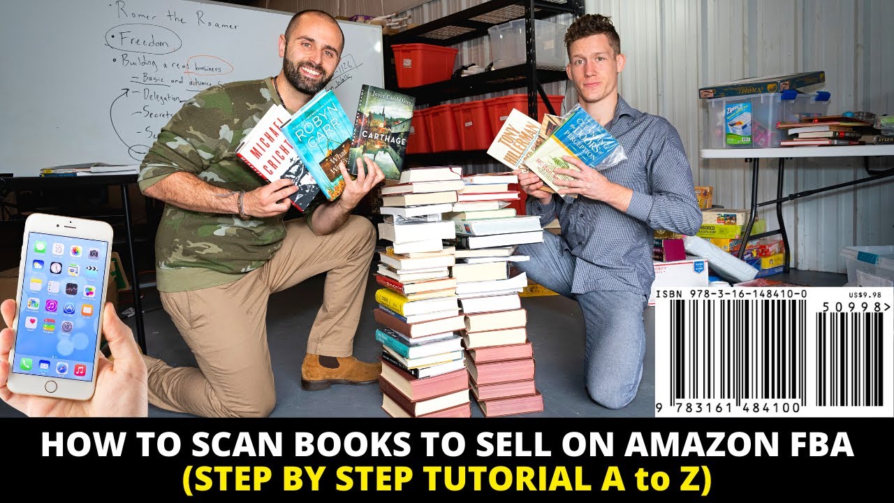 How to Scan Books with SCOUTIQ to Sell on Amazon FBA ( Step, By Step Tutorial)