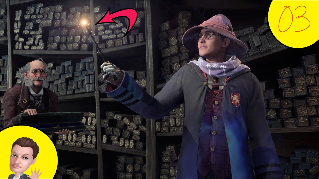 HOGWARTS LEGACY #3 - J'ai la baguette de SUREAU (reliques de la mort)