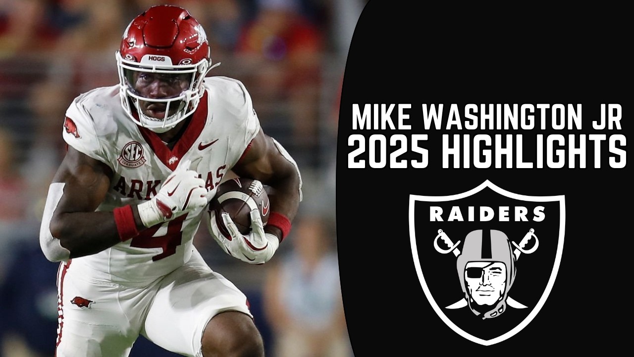 Mike Washington Jr. Highlights 🔥 | Welcome to the Raiders