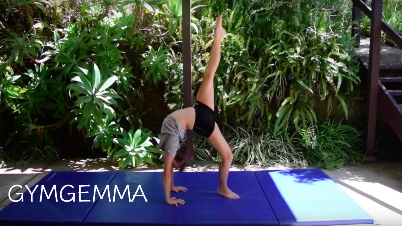 How to do a front walkover!