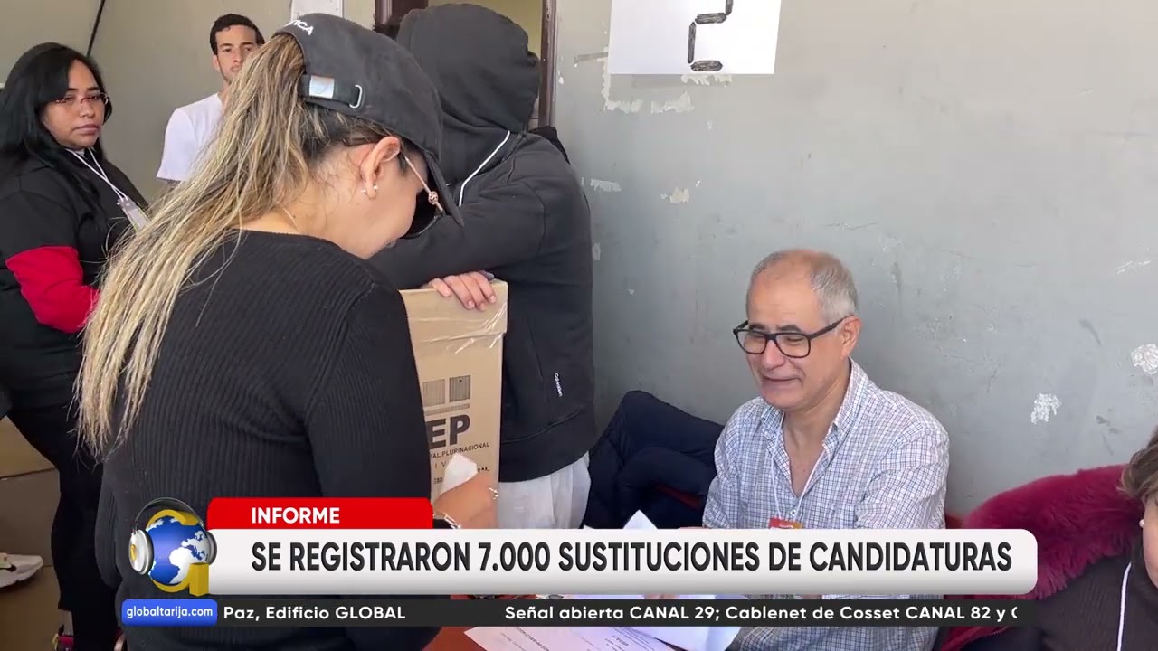ORGANO ELECTORAL VALIDA 7.000 CANDIDATURAS PARA MARZO