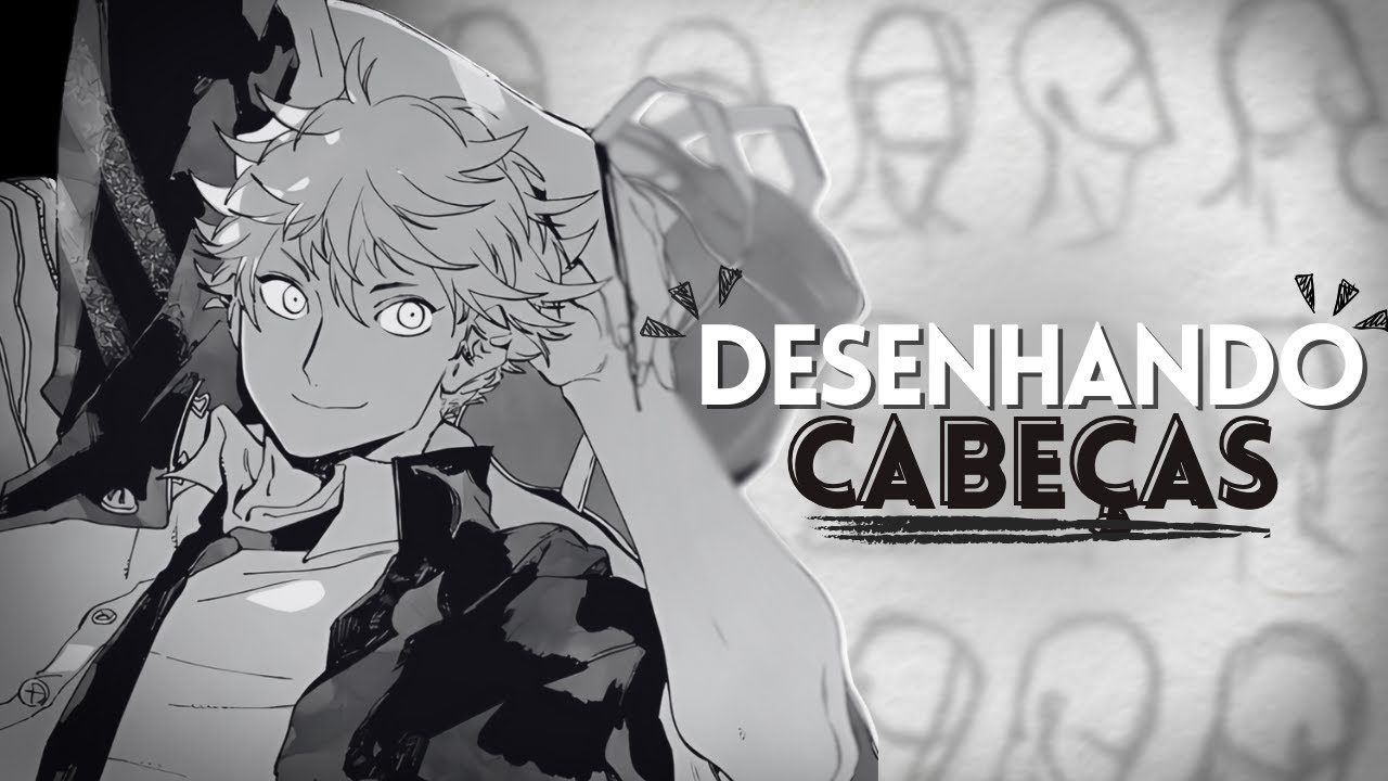 Desenhar Cabeças NÃO é Difícil (Juro) ✏️😅