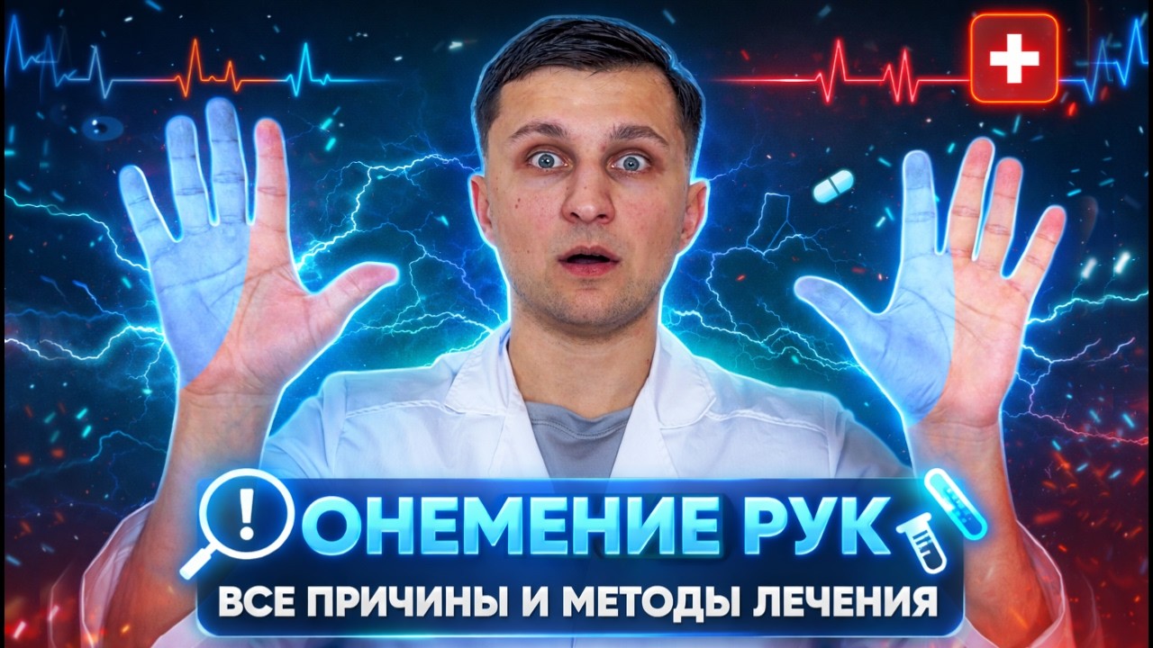 Как убрать онемение в руках дома без таблеток?