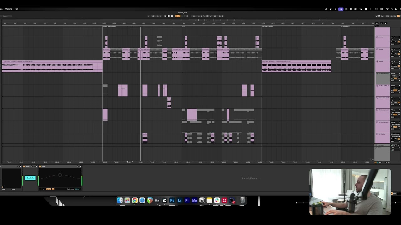 проект Ableton, полный разбор моего последнего сингла