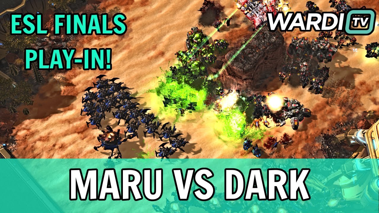 Maru vs Dark - ESL Season Finals Play-In BO5 (TvZ)