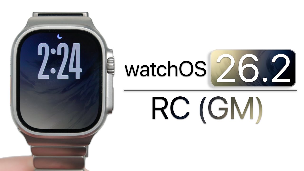 watchOS 26.2 RC is Out! - What's New?