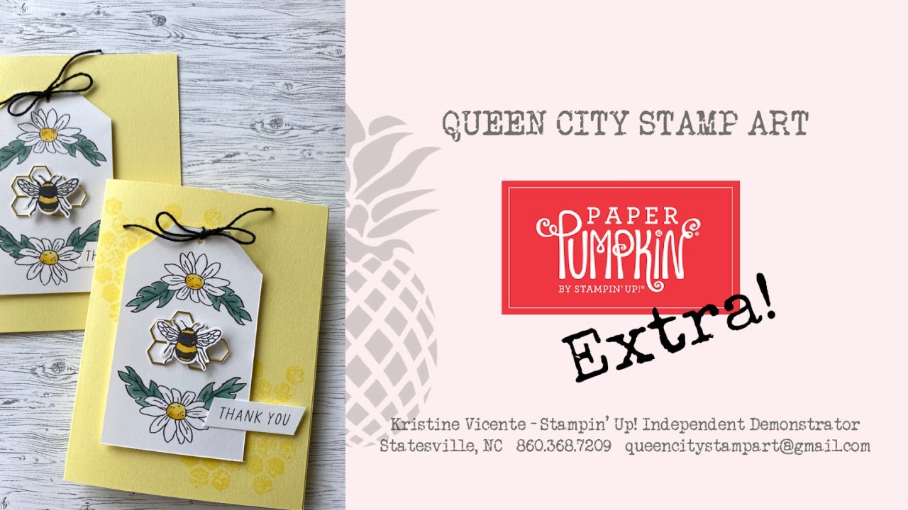 March 2025 Daisy Daydream Paper Pumpkin Extra