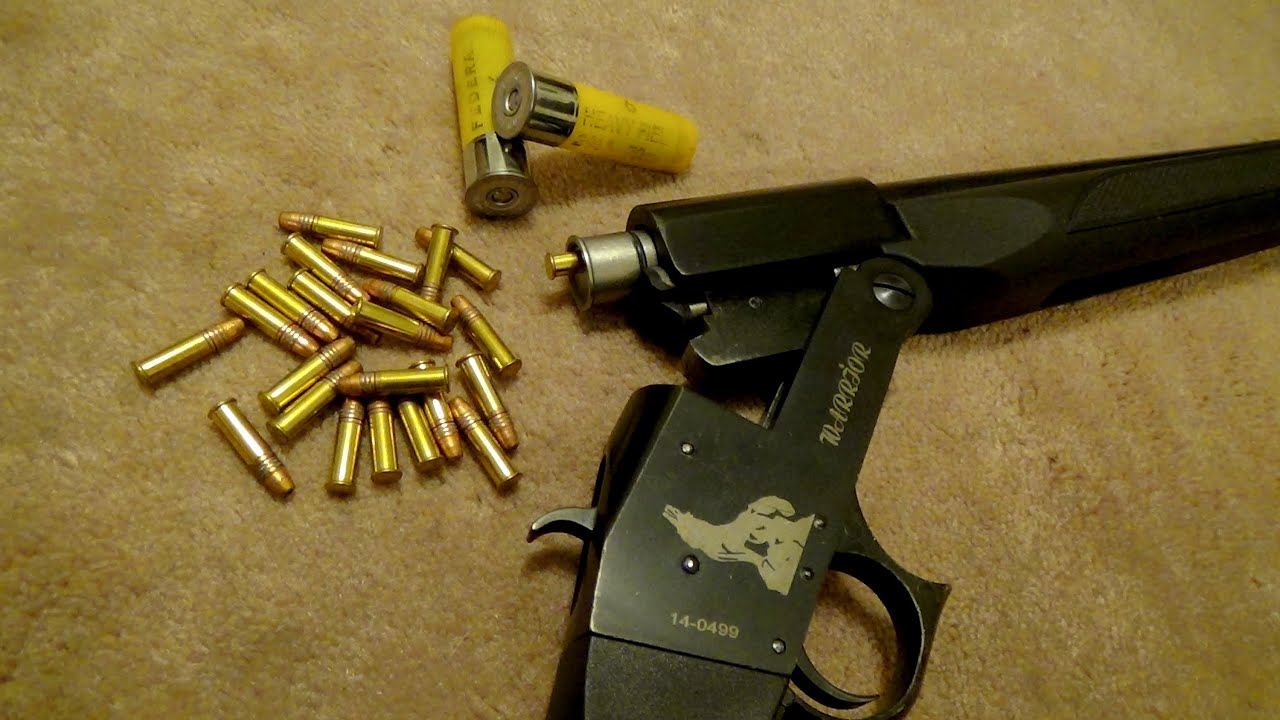 Shooting .22LR though a Shotgun