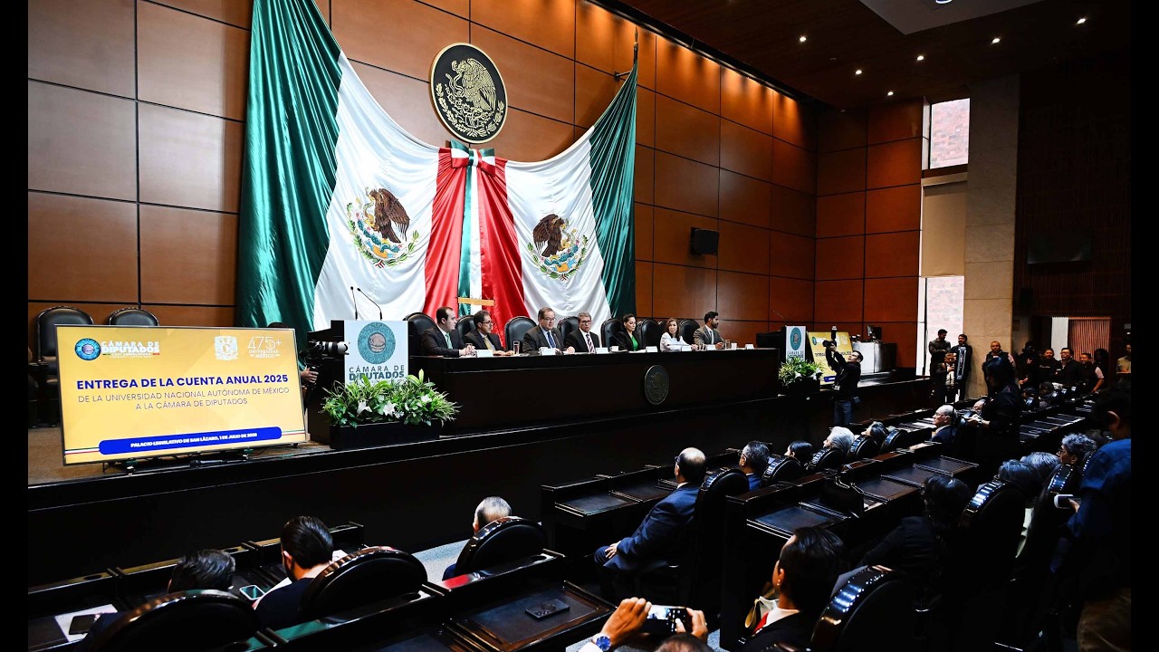 LA UNAM RATIFICA SU COMPROMISO CON LA TRANSPARENCIA EN LA ENTREGA DE LA CUENTA ANUAL 2025