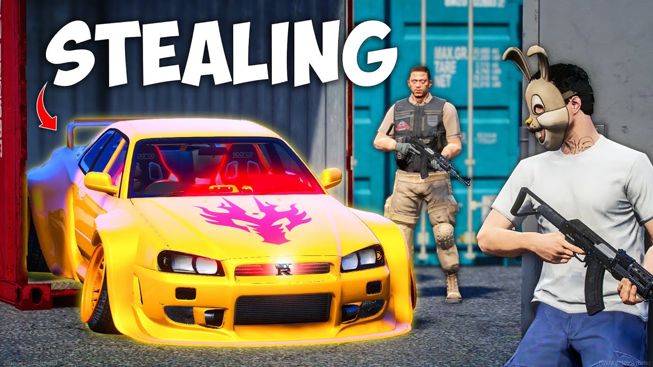 Stealing Animated GTR from Mayor sa GTA 5
