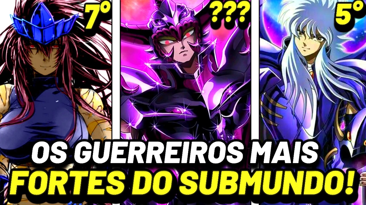 TOP 10 ESPECTROS MAIS PODEROSOS DE SAINT SEIYA!