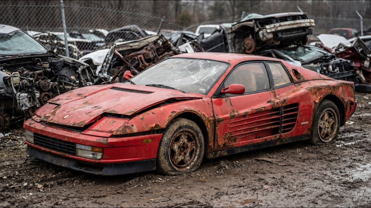 ASMR Car Restoration! Full Restoration 1987 Ferrari Testarossa