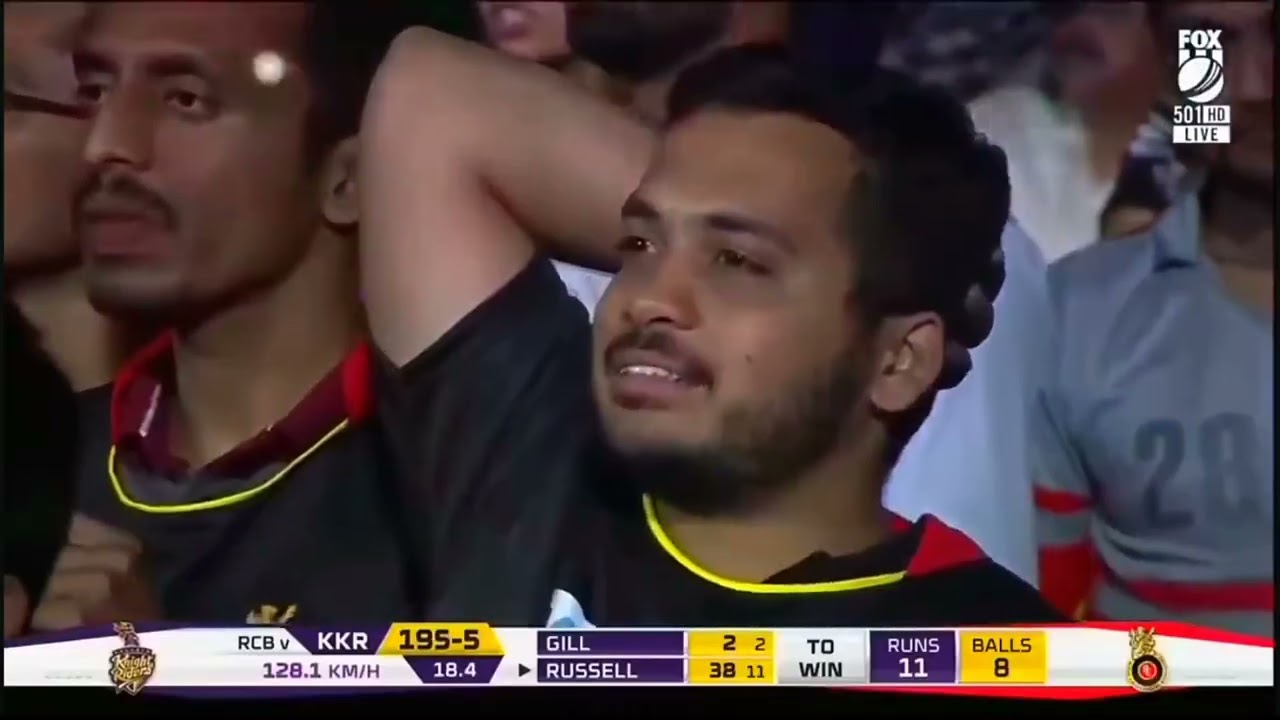 LAST OVER THRILLER MATCH IN IPL KKR VS RCB 😱🔥🤯#cricketlover #iplhighlightsmatch #virtakohli #msdhoni