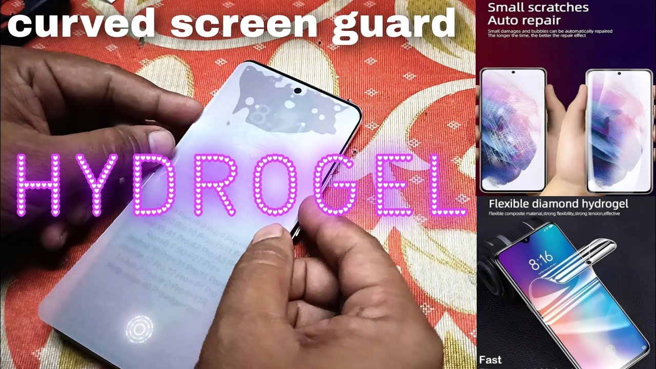 How to Install Hydrogel Screen Protector on your phone? Hydrogel vs Tempered Glass