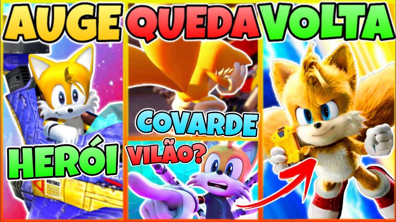 COMO o Tails Foi DESTRUÍDO pela SEGA (e como foi SALVO!) Do 2 Até o FRONTIERS, PRIME (1992 - 2024)