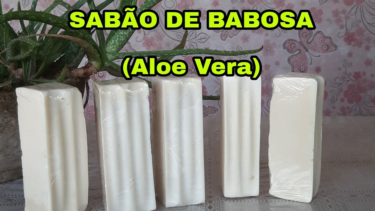 SABÃO DE  ALOE VERA #oleodefrituras