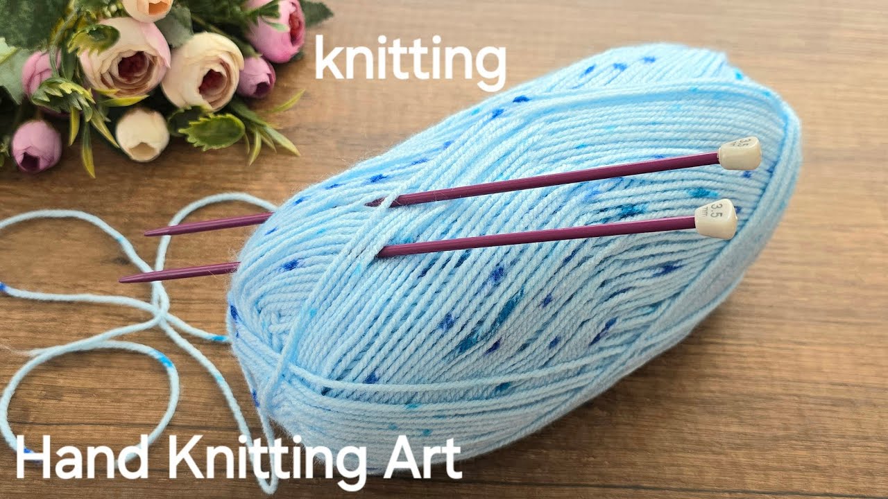 Very simple and beautiful knitting pattern 🎉 knitting