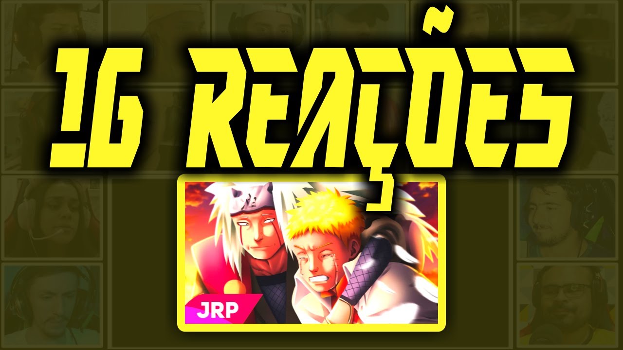 MULT REACT | SEM DIZER ADEUS ( NARUTO E JIRAYA ) | JRP FT. FIREEZIN