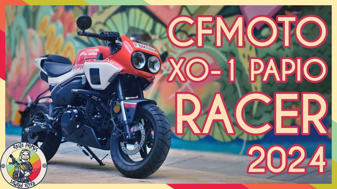 Обзор CFMoto Papio XO-1 Racer 2024 года | Миниатюрный кафе-рейсер